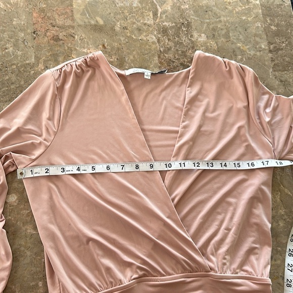 Lovers and Friends LOVE HAPPY DRESS, Pink Mauve, Revolve Bodycon Mini, small - Picture 10 of 14